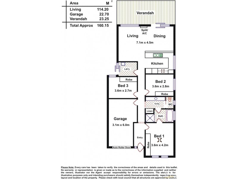 19 Erebus Circuit, Morphett Vale SA 5162 Floorplan