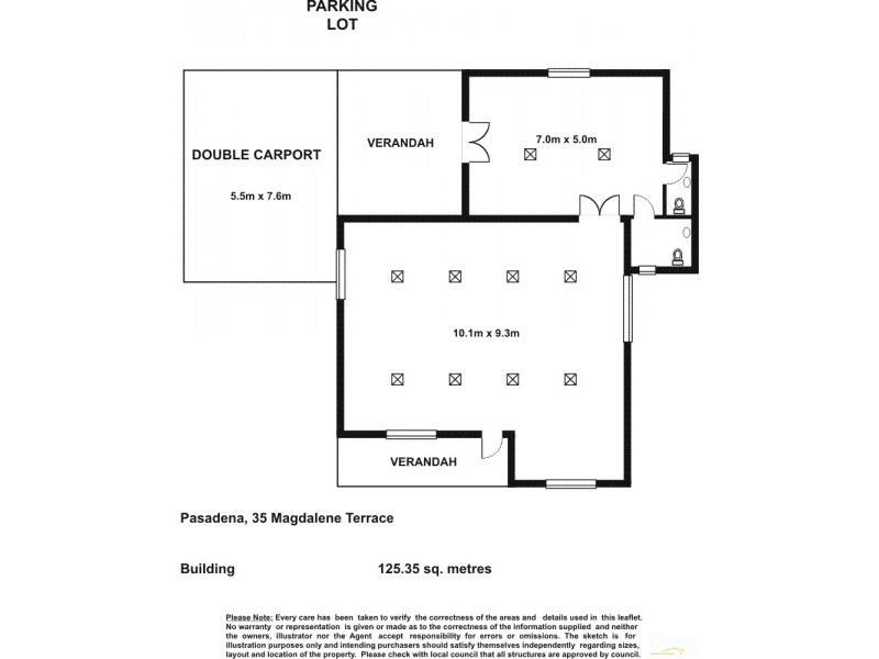 35 Magdalene Terrace, Pasadena SA 5042 Floorplan