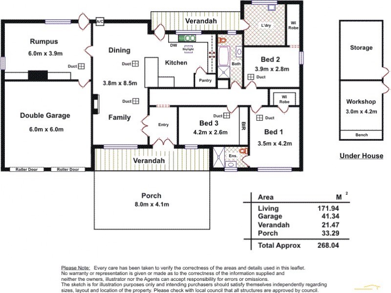3 Moffatt Court, Flagstaff Hill SA 5159 Floorplan