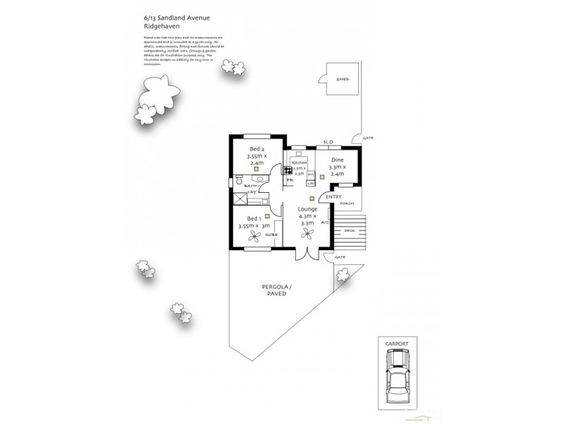 2/6 Devon Street North, Goodwood SA 5034 Floorplan