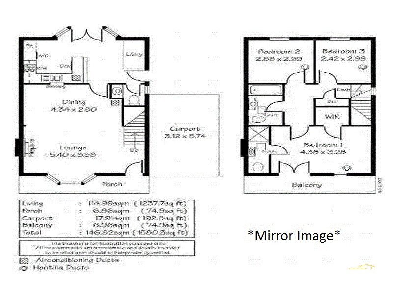 3/213 King William Road, Hyde Park SA 5061 Floorplan