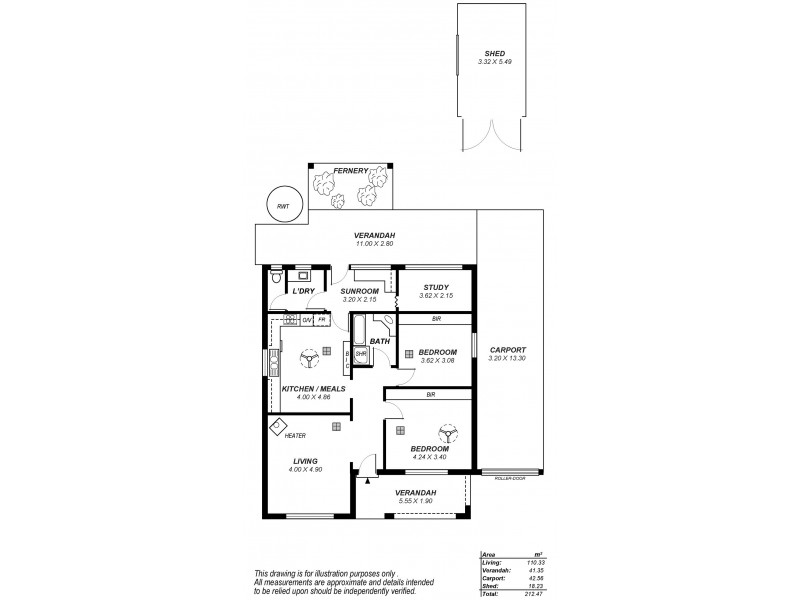 560 Cross Road, South Plympton SA 5038 Floorplan