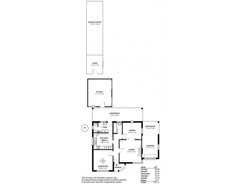 107 Rozelle Avenue, Melrose Park SA 5039 Floorplan