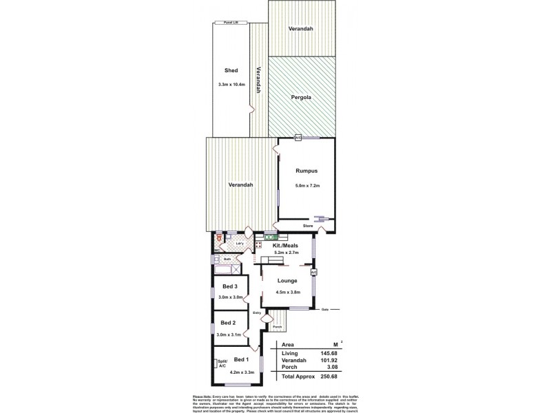 47A  Grand Junction Road, Rosewater SA 5013 Floorplan