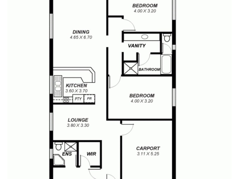 4 Duke Street, Alberton SA 5014 Floorplan