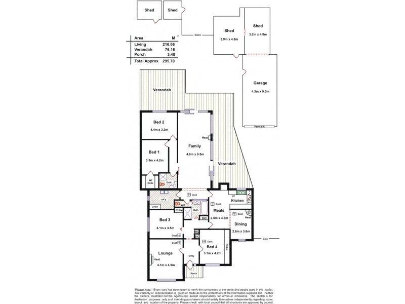 97 Cliff Street, Glengowrie SA 5044 Floorplan