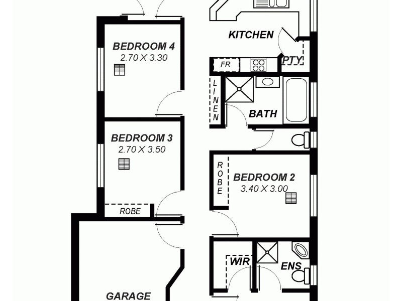 1A Wemyss Street, Campbelltown SA 5074 Floorplan