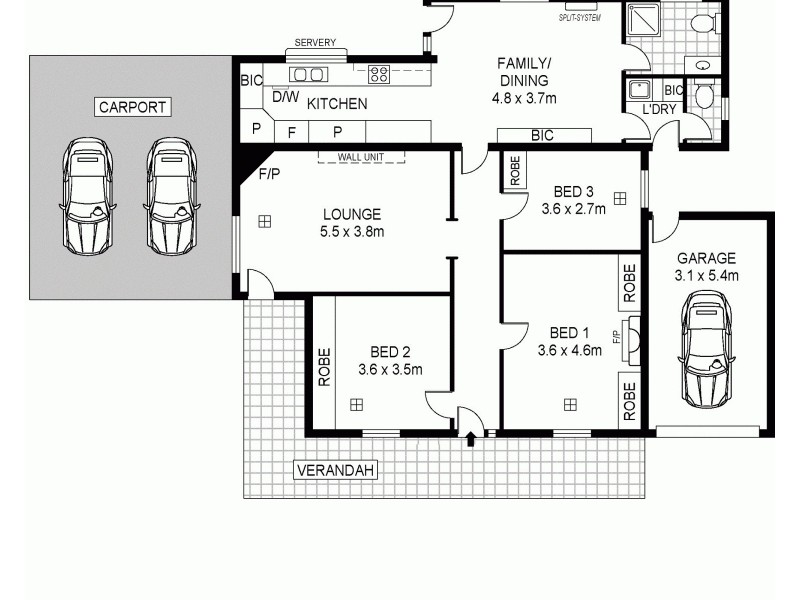 3 Almond Street, Goodwood SA 5034 Floorplan