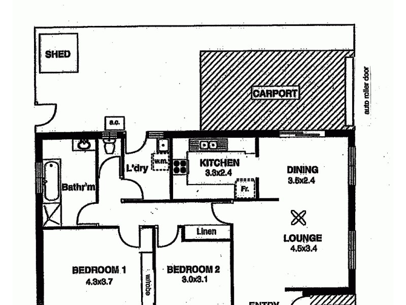 4/6  Cummings Crescent, Mitchell Park SA 5043 Floorplan