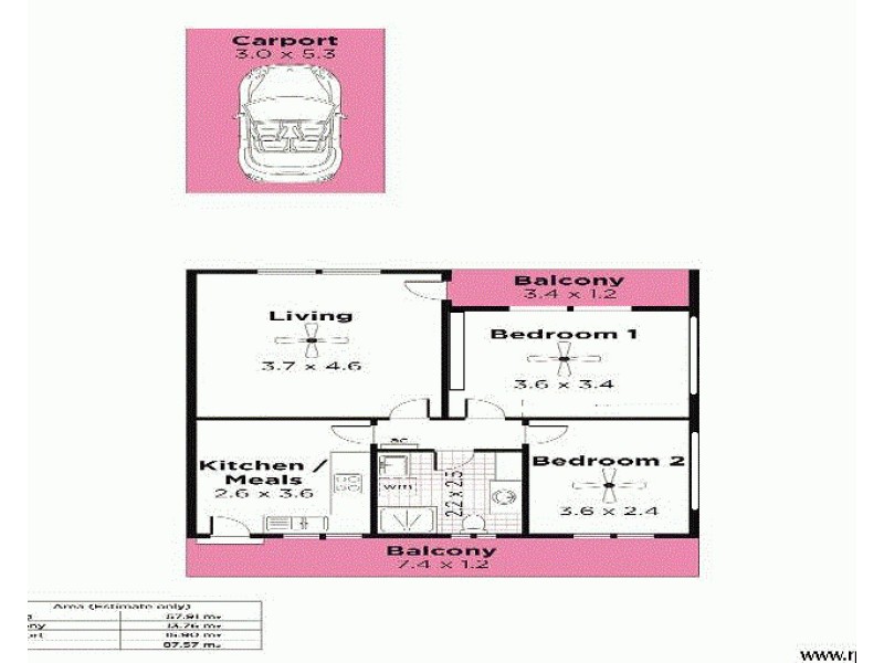6/38 Sutton Terrace, Marleston SA 5033 Floorplan