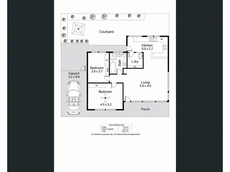 4/1 Angas Road, Hawthorn SA 5062 Floorplan