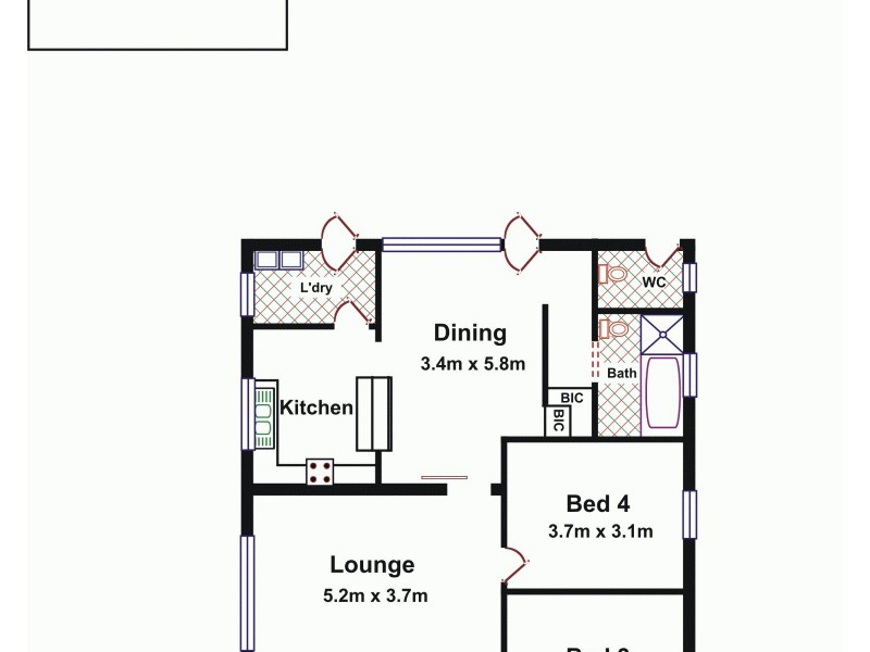 5 Gurr Street, Goodwood SA 5034 Floorplan