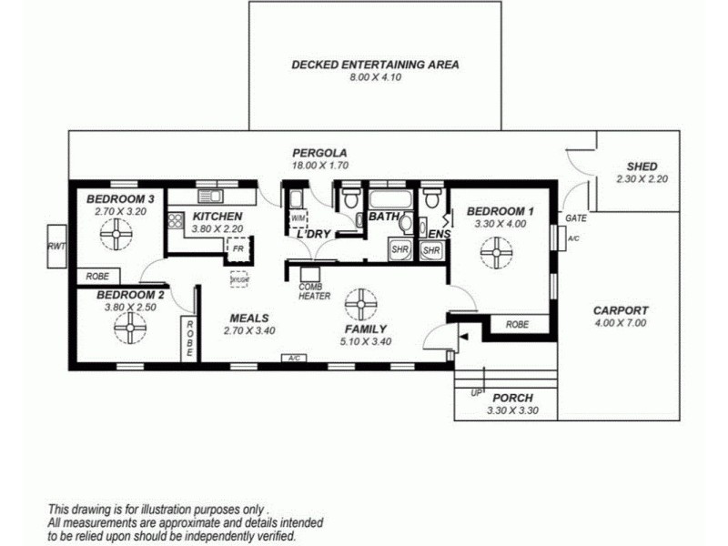 19 Pine Avenue, Hahndorf SA 5245 Floorplan