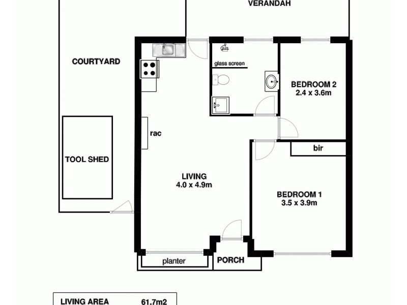 5/14 Ormond Avenue, Daw Park SA 5041 Floorplan