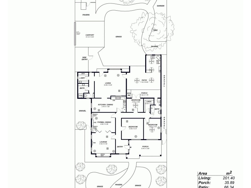 43  Carlisle Road, Westbourne Park SA 5041 Floorplan