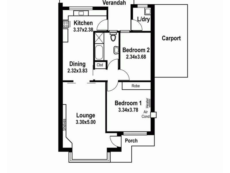 4/86 Augusta Street, Glenelg East SA 5045 Floorplan