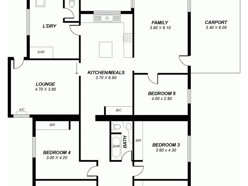 4 Rothermore Street, Cumberland Park SA 5041 Floorplan