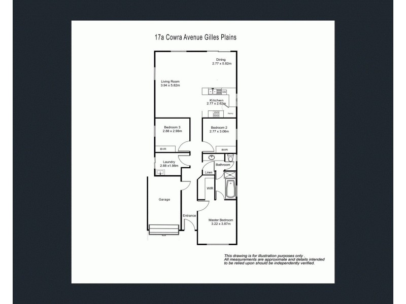 17a Cowra Avenue, Gilles Plains SA 5086 Floorplan
