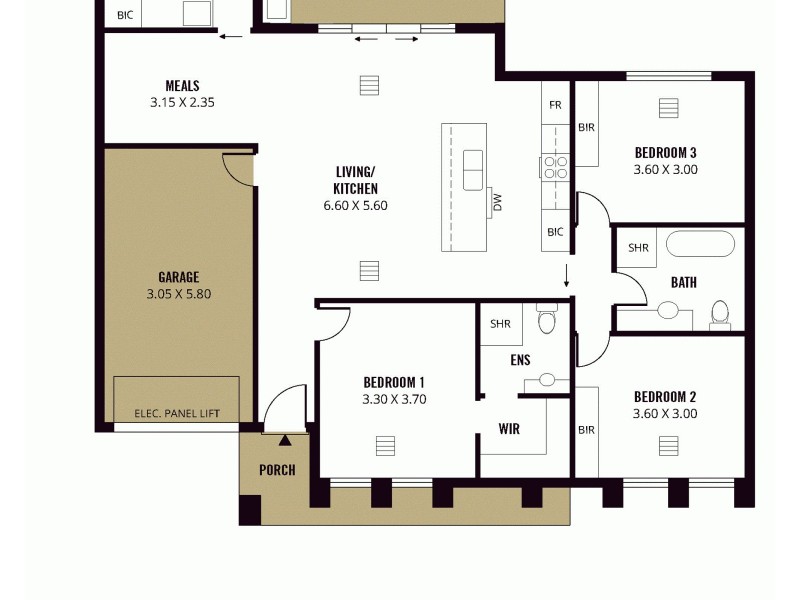 5/5A/5B Soho Street, Warradale SA 5046 Floorplan