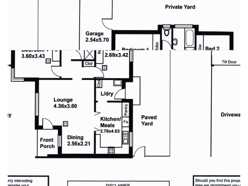 3/29 Waterman Terrace, Mitchell Park SA 5043 Floorplan
