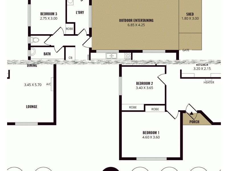 23 Edison Road, Bedford Park SA 5042 Floorplan