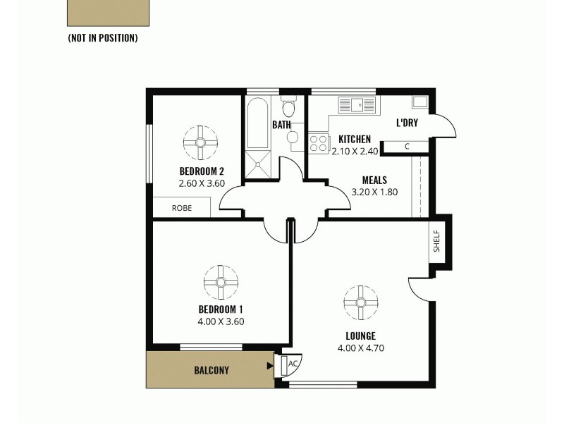 5/8 Overbury Drive, Clarence Park SA 5034 Floorplan