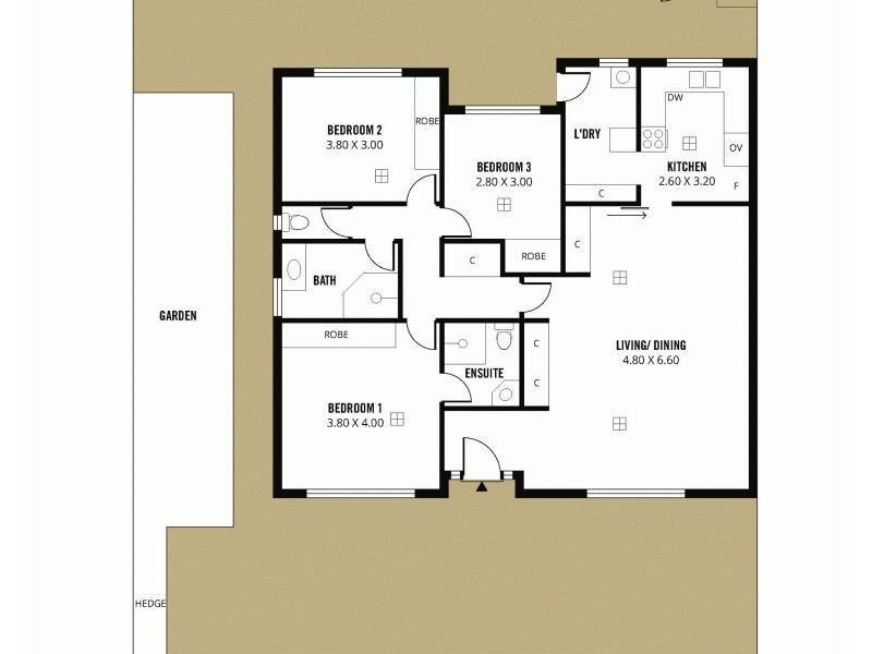 1/7 Fitzroy Terrace, Thorngate SA 5082 Floorplan