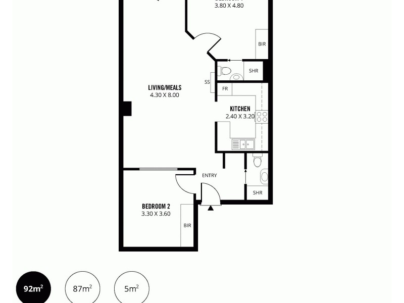 153/65 King William Street, Adelaide SA 5000 Floorplan