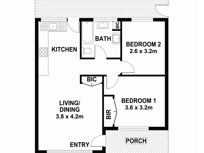 5/105 Ledger Road, Beverley SA 5009 Floorplan