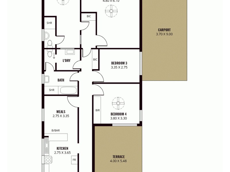 1 Cardiff Street, Cumberland Park SA 5041 Floorplan
