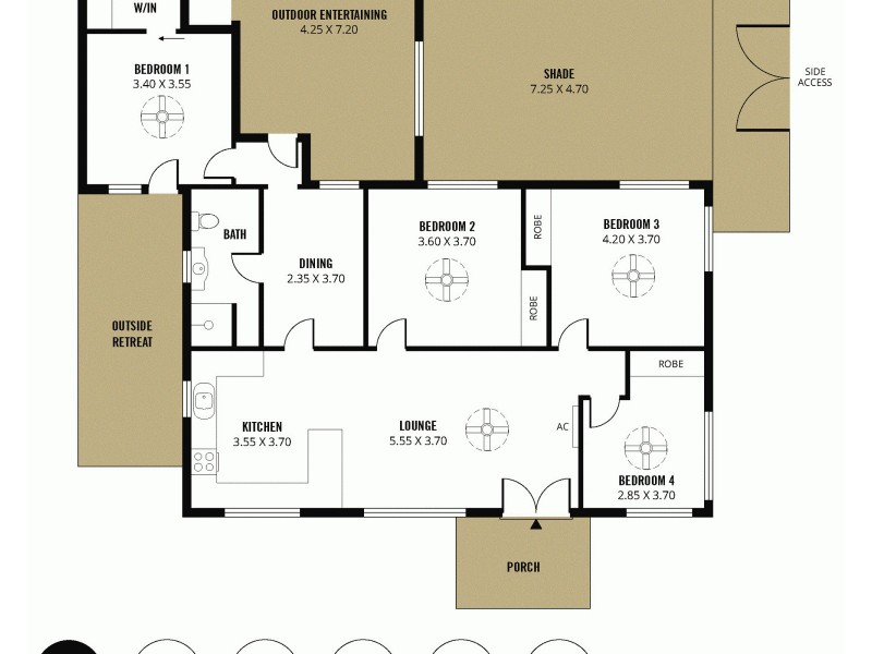 64 Dorene Street, St Marys SA 5042 Floorplan