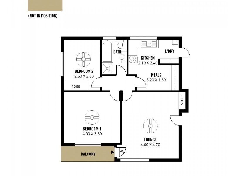 5/8 Overbury Drive, Clarence Park SA 5034 Floorplan
