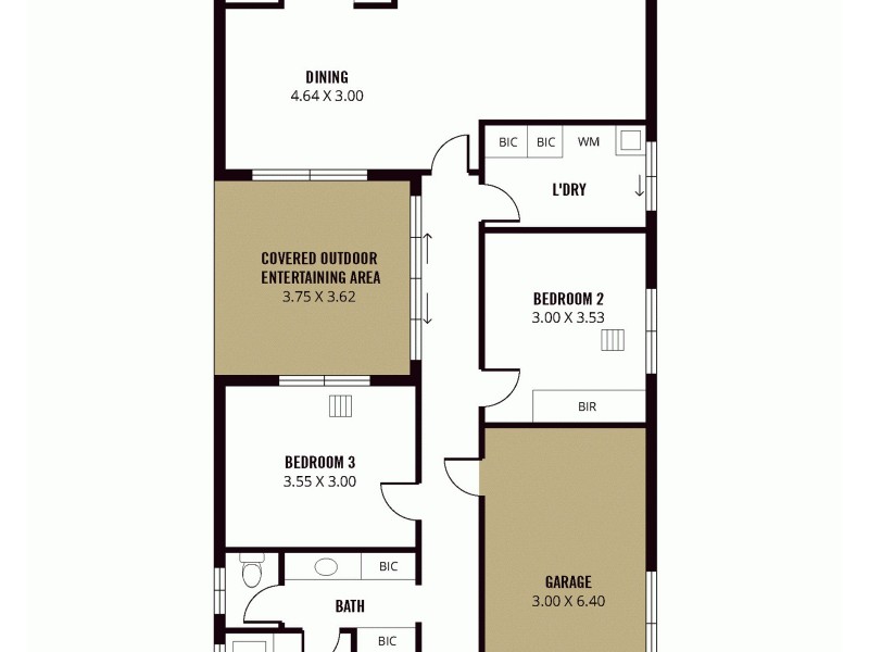 52 Gascoyne Avenue, Hillcrest SA 5086 Floorplan