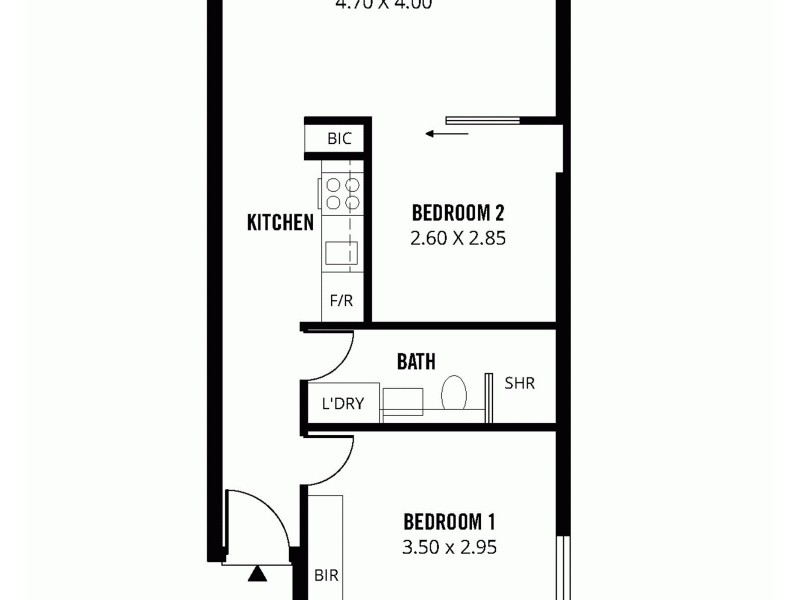 42/31 Halifax Street, Adelaide SA 5000 Floorplan