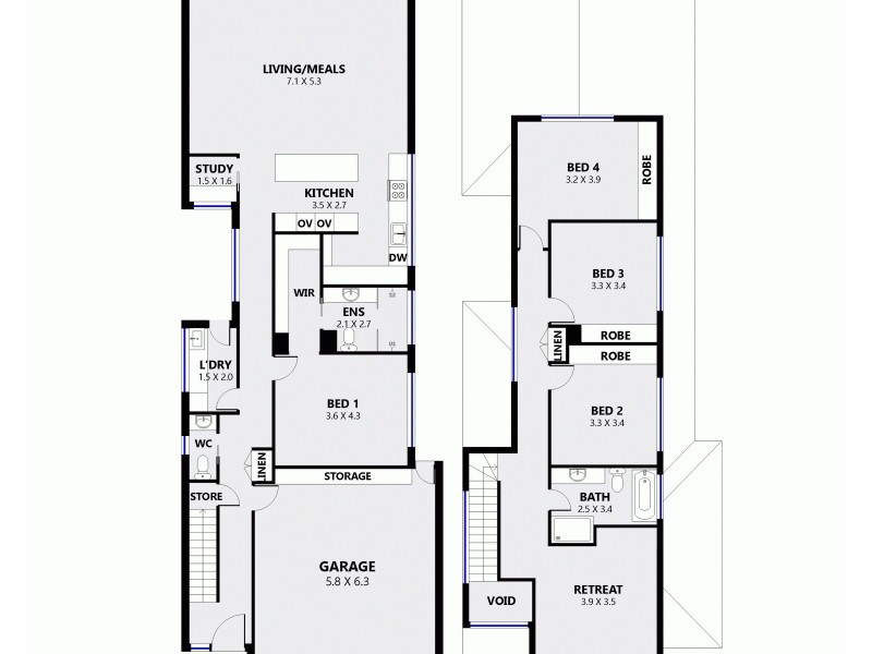 39A Allchurch Avenue, North Plympton SA 5037 Floorplan