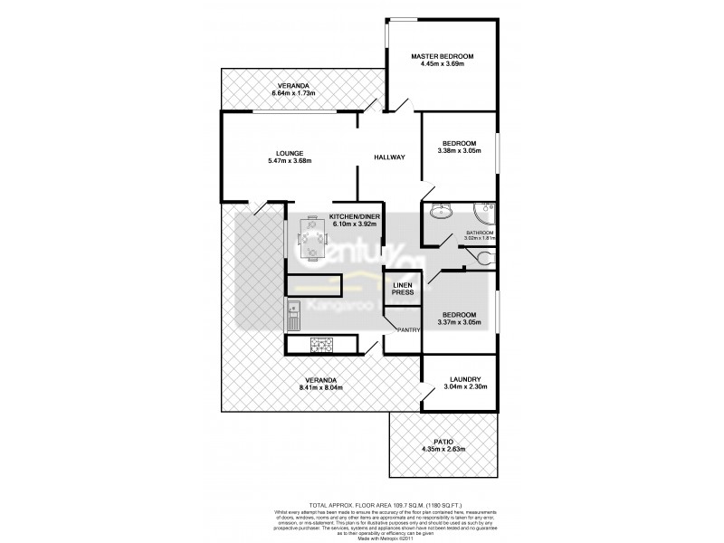 Section 61 South Coast Road, Macgillivray SA 5223 Floorplan