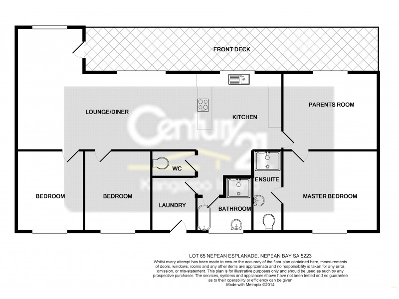 Lot 65 The Esplanade, Nepean Bay SA 5223 Floorplan