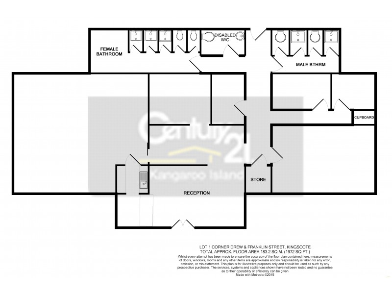 Lot 1 Cnr Drew and Franklin Street, Kingscote SA 5223 Floorplan