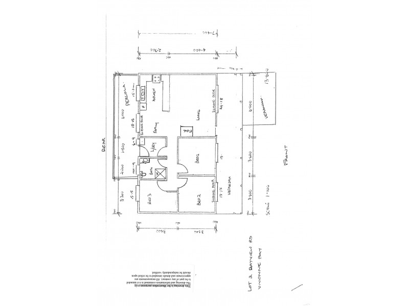 Lot 2 Bayview Road, Vivonne Bay SA 5223 Floorplan