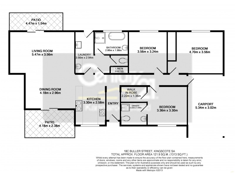 18C Buller Street, Kingscote SA 5223 Floorplan