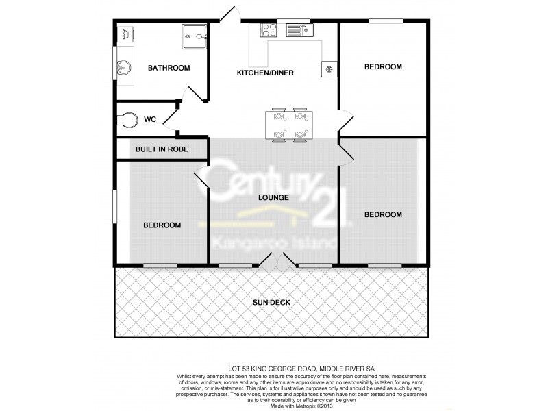 Lot 53 King George Road, Kingscote SA 5223 Floorplan