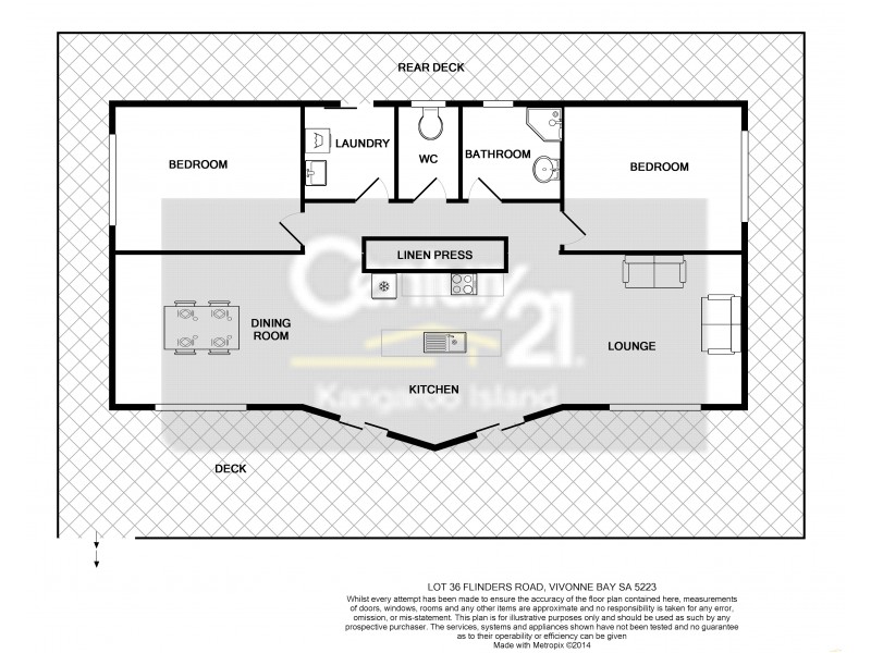 Lot 36 Flinders Road, Vivonne Bay SA 5223 Floorplan