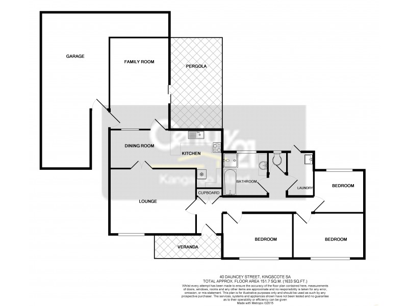 40 Dauncey Street, Kingscote SA 5223 Floorplan