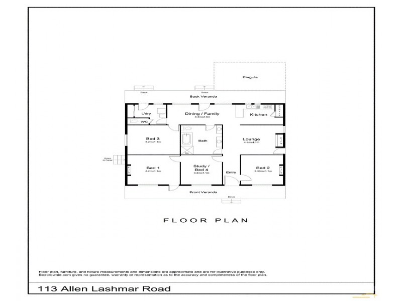 113 Allen Lashmar Road, Antechamber Bay SA 5222 Floorplan
