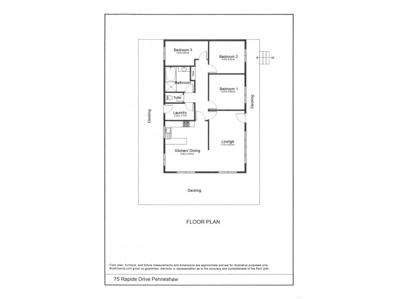 Lot 75 Rapide Drive, Penneshaw SA 5222 Floorplan