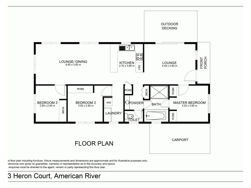 13 Heron court, American River SA 5221 Floorplan