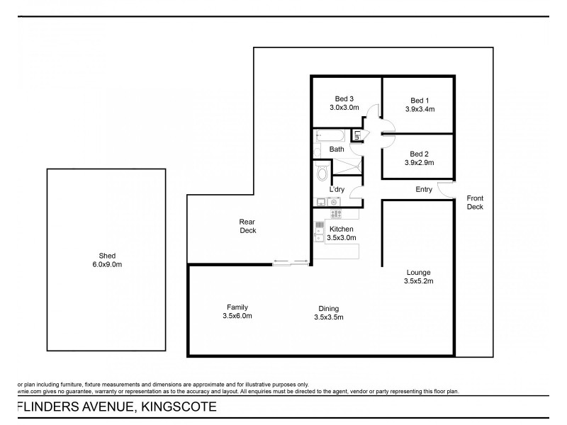 26 Flinders Avenue, Kingscote SA 5223