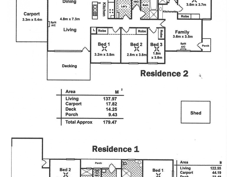 8A and 8B Karatta Terrace, Penneshaw SA 5222 Floorplan