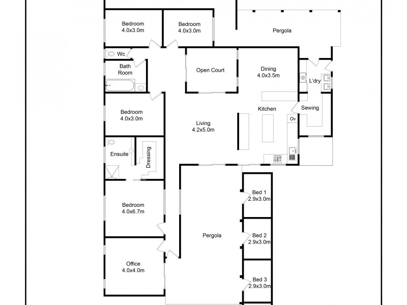 6351 Playford Highway, Gosse SA 5223 Floorplan