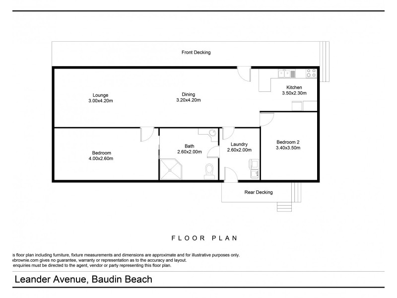 9 Leander Avenue, Baudin Beach SA 5222 Floorplan